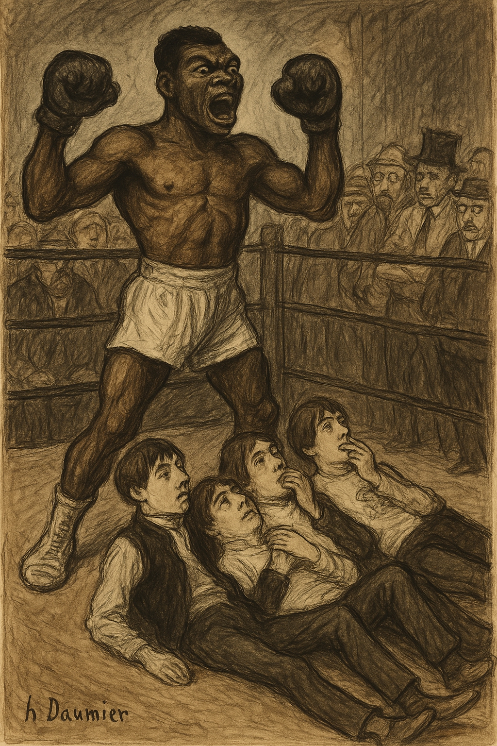 BEATLEMANIA KNOCK-OUT – Honoré DAUMIER