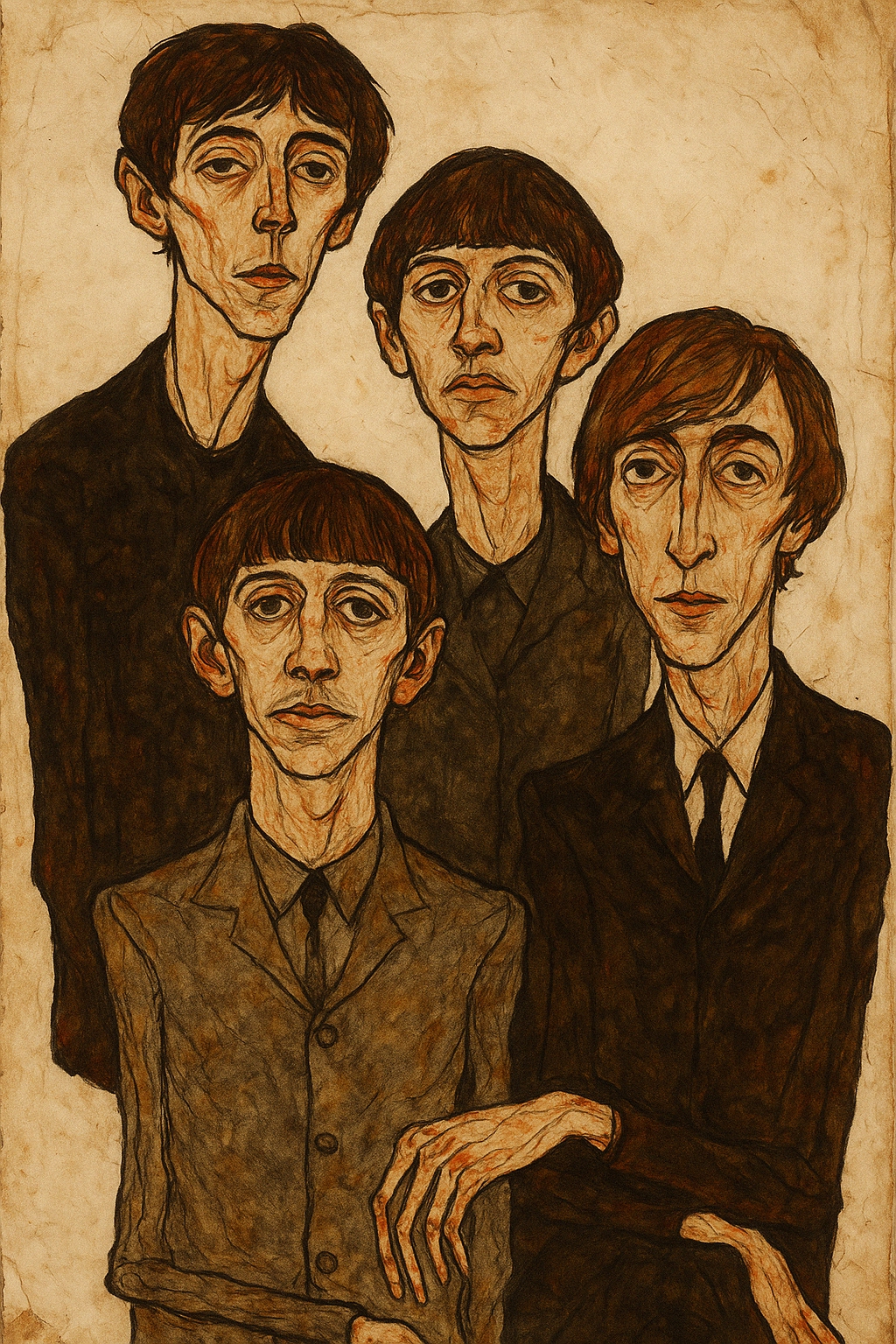 LA PEAU ET LES OMBRES – Egon&nbsp;SCHIELE