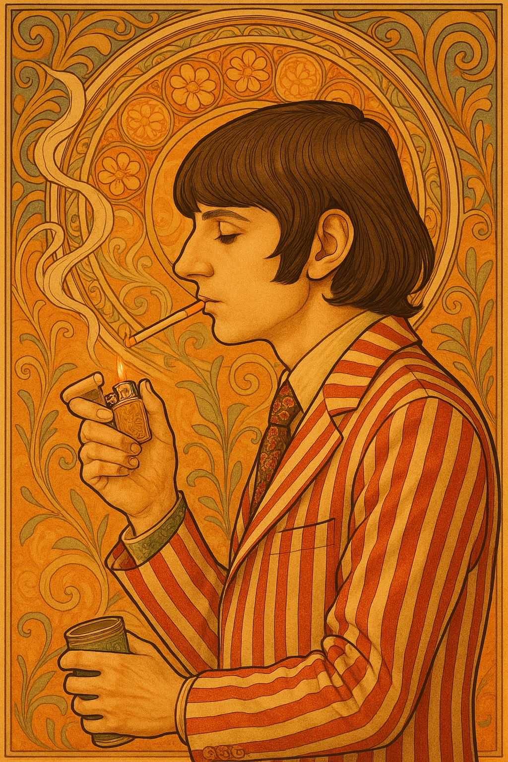 FLAMME ET SILENCE – Alfons&nbsp;MUCHA