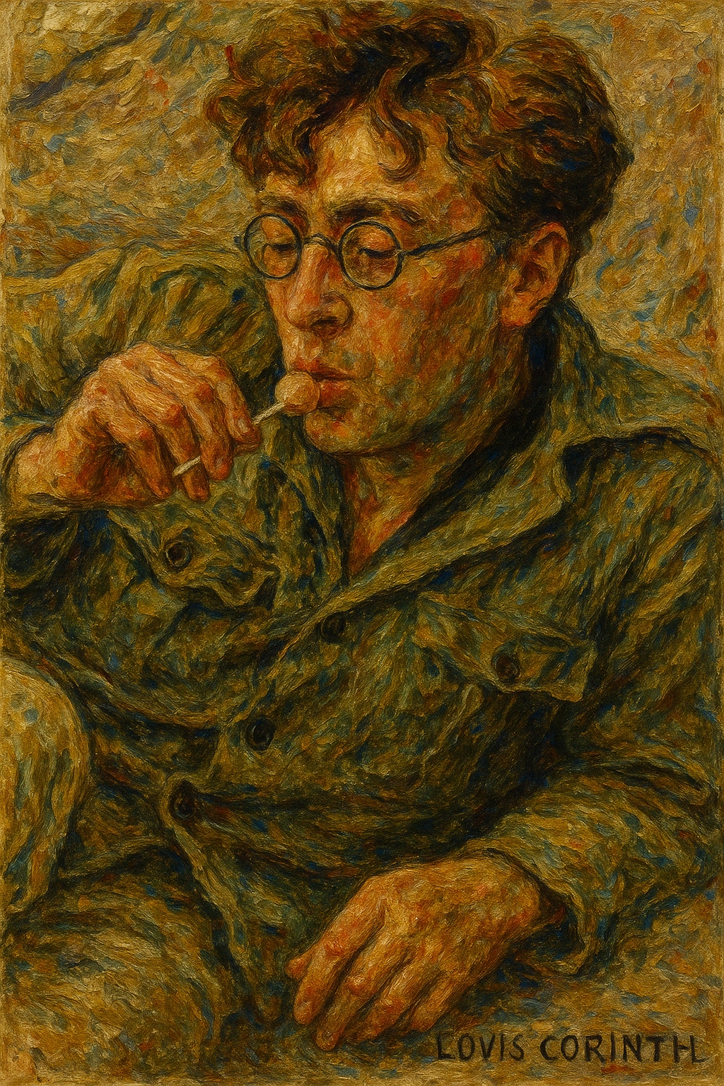 UNIFORME ET SUCRE D&rsquo;ORGE – Lovis&nbsp;CORINTH