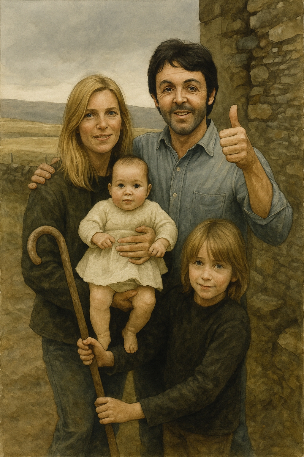 TEMPERA FAMILIALE – Andrew WYETH